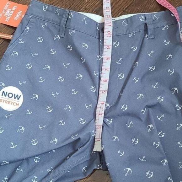 NWT Dockers Blue Anchor Shorts - Picture 7 of 9